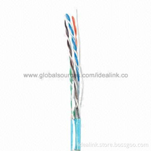 CAT5 FTP LAN Cable, Fluke Pass Bare Copper, 24AWG PE/PVC/LSZH Jacket